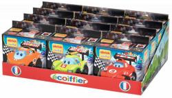 Ecoiffier Abrick Baby auto závodní 10cm s obličejem v krabici 3 druhy