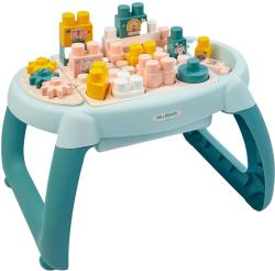 Ecoiffier Abrick baby stoleček herní set s kostičkami stavebnice 22 dílků