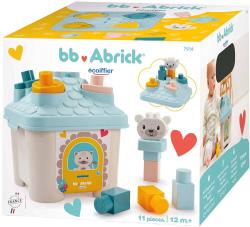 ECOIFFIER Abrick baby vkládací domeček vkládačka zvířátka 11 dílků