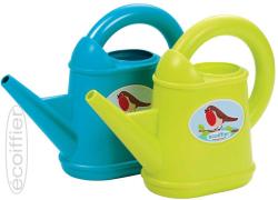 Ecoiffier Baby konvička dětská malá 26cm s ptáčkem 2 barvy plast Ecoiffier Baby konvička dětská malá 26cm s ptáčkem 2 barvy plast