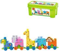 Ecoiffier ECOIFFER Baby kostky Abrick Maxi vláček ZOO (stavebnice) v boxu plast Ecoiffier ECOIFFER Baby kostky Abrick Maxi vláček ZOO (stavebnice) v boxu plast
