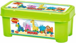 Ecoiffier ECOIFFER Baby kostky Abrick Maxi vláček ZOO (stavebnice) v boxu plast