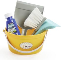 Ecoiffier Malá uklízečka dětská sada na úklid s kyblíkem a doplňky