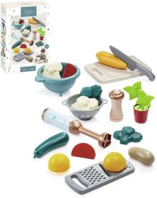 Ecoiffier Příprava polévky baby kuchyňský set makety potravin + nádobí Ecoiffier Příprava polévky baby kuchyňský set makety potravin + nádobí