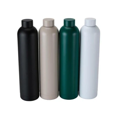 Edco Termoska láhev na pití 1000 ml nerez bílá