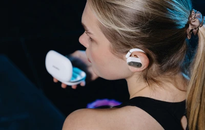 Edifier Bezdrátová sluchátka Comfo Flex s otevřeným uchem (bílá)