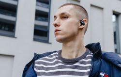 Edifier Bezdrátová sluchátka Comfo Flex s otevřeným uchem (černá)
