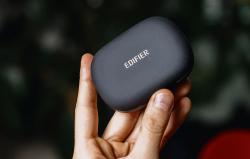 Edifier Bezdrátová sluchátka Comfo Flex s otevřeným uchem (černá)