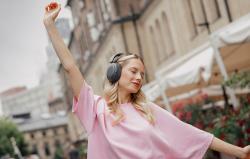 Edifier Bezdrátová sluchátka W800BT Pro, ANC (šedá)