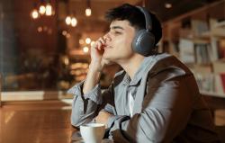 Edifier Bezdrátová sluchátka W800BT Pro, ANC (šedá)