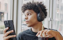 Edifier Bezdrátová sluchátka WH700NB Pro, ANC (černá)