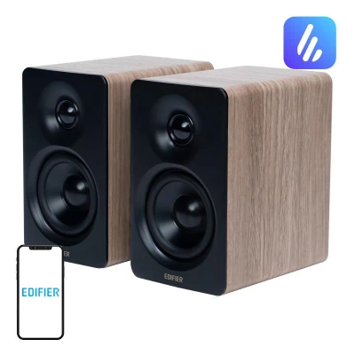Edifier M60 hnědé 2.0 stolní reproduktory