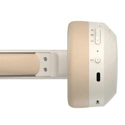 Edifier Bezdrátová sluchátka W820NB Plus, ANC (béžové)