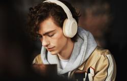 Edifier Bezdrátová sluchátka W820NB Plus, ANC (béžové)