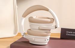 Edifier Bezdrátová sluchátka WH700NB, ANC (béžová)