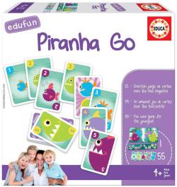 EDUCA Hra karetní Piraně (společenská hra)