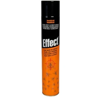 Effect Sprej proti vosám a sršňům, insekticid, 750ml aerosol Effect Sprej proti vosám a sršňům, insekticid, 750ml aerosol
