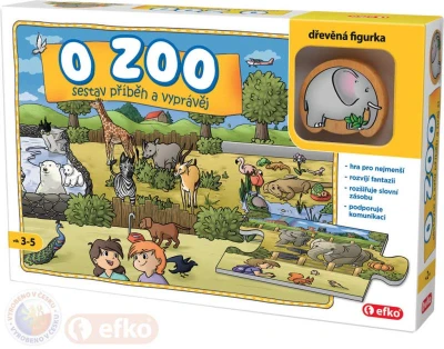 Efko Baby Hra O ZOO puzzle vyprávěcí Skládej a vyprávěj příběhy Efko Baby Hra O ZOO puzzle vyprávěcí Skládej a vyprávěj příběhy