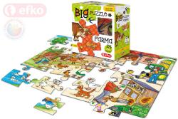 Efko Baby Puzzle BIG Farma velké dílky skládačka set 24 dílků 68x47cm v krabici