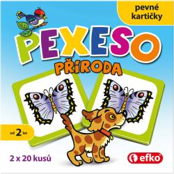 Efko Hra baby pexeso Příroda dopravní prostředky (společenská hra)