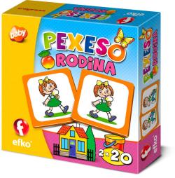 Efko Hra baby pexeso Rodina (společenská hra)