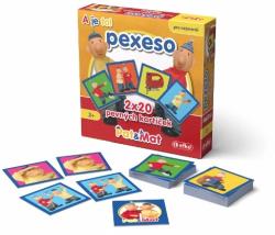 Efko HRA Baby pexeso v krabičce Pat a Mat 20 dvojic (společenská hra)