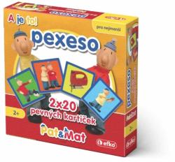 Efko HRA Baby pexeso v krabičce Pat a Mat 20 dvojic (společenská hra)