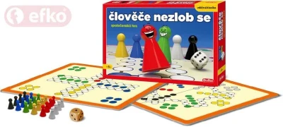 Efko Hra ČLOVĚČE NEZLOB SE (společenská hra) Efko Hra ČLOVĚČE NEZLOB SE (společenská hra)