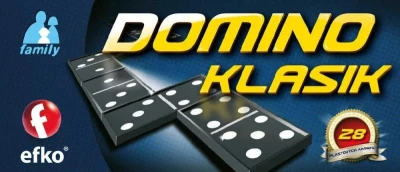 Efko Hra Domino klasik 28 kameňov plast (spoločenská hra)