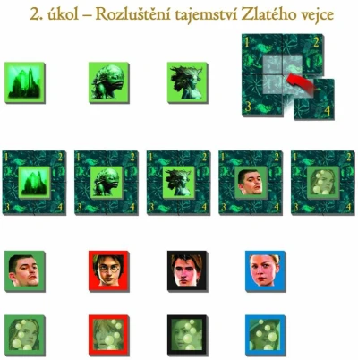 Efko Hra Harry Potter Turnaj tří čarodějnických škol 3v1 (společenská hra)