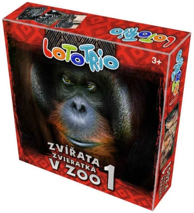 Efko HRA Lototrio Zvířata v ZOO 1 dětské vzdělávací hry Efko HRA Lototrio Zvířata v ZOO 1 dětské vzdělávací hry