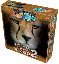 Efko HRA Lototrio Zvířata v ZOO 2 dětské vzdělávací hry