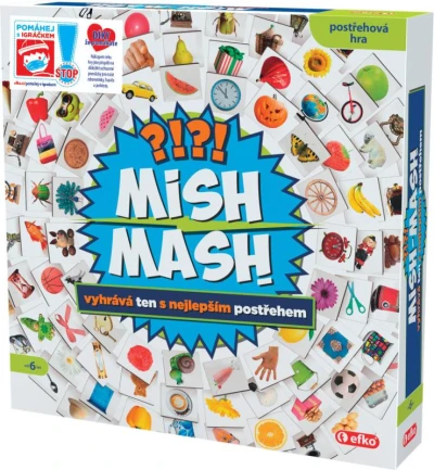 Efko HRA Mish Mash postřehová (společenská hra)