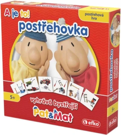 Efko Hra Pat a Mat Postřehovka (společenská hra) Efko Hra Pat a Mat Postřehovka (společenská hra)