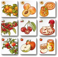 Efko Hra Pexetrio Ovoce a zelenina 36 dílků (společenská hra)