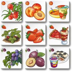 Efko Hra Pexetrio Ovoce a zelenina 36 dílků (společenská hra)