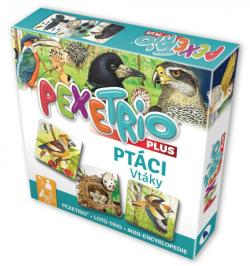 Efko Hra Pexetrio plus Ptáci 54 dílků (společenská hra)