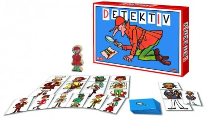 Efko Hra retro postřehová Detektiv (společenská hra)