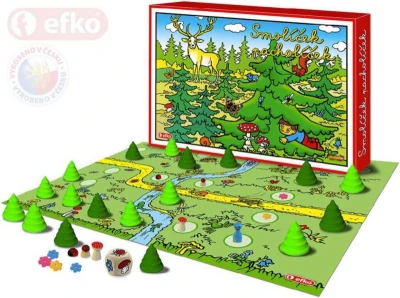 Efko Hra Smolíček Pacholíček retro edice dřevěné figurky (společenská hra) Efko Hra Smolíček Pacholíček retro edice dřevěné figurky (společenská hra)