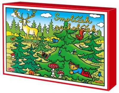 Efko Hra Smolíček Pacholíček retro edice dřevěné figurky (společenská hra)