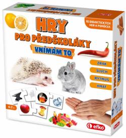 Efko HRA Vnímám to Vzdělávací soubor her pro předškoláky