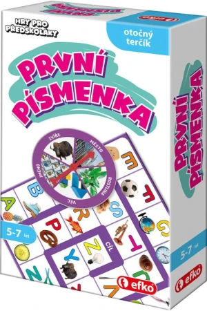 Efko Hry pro předškoláky První písmenka (společenská hra) Efko Hry pro předškoláky První písmenka (společenská hra)