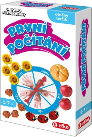 Efko Hry pro předškoláky První počítání (společenská hra) Efko Hry pro předškoláky První počítání (společenská hra)