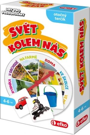Efko Hry pro předškoláky Svět kolem nás (společenská hra) Efko Hry pro předškoláky Svět kolem nás (společenská hra)