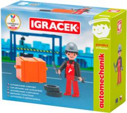 Efko IGRÁČEK Automechanik povolání set figurka kloubová s doplňky Efko IGRÁČEK Automechanik povolání set figurka kloubová s doplňky