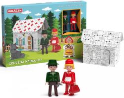 Efko IGRÁČEK Červená Karkulka kreativní set se 2 figurkami a pohádkou