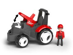 Efko Igráček ECO MultiGO Červený traktor Zetor s radlicí, figurka Igráček