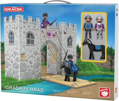 Efko IGRÁČEK Igráčkův Hrad herní set se 2 figurkami (stavebnice)