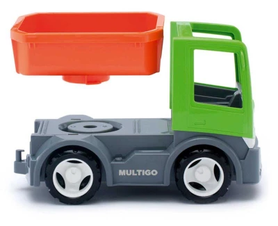Efko IGRÁČEK MultiGO Auto nákladní set 2 korby + kostky 9ks (stavebnice)
