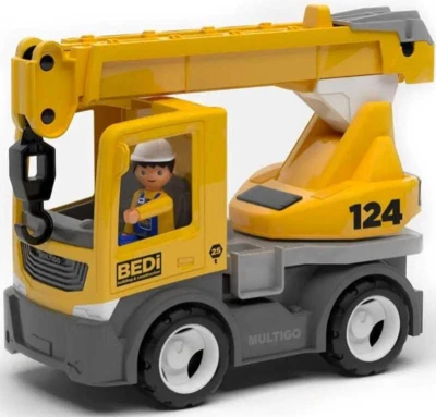 Efko IGRÁČEK MultiGO BUILD set 2+1 figúrka Igráček Stavbár s autom